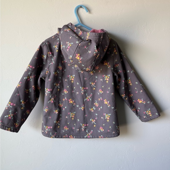 Body Glove Floral Kids Raincoat - Gray - Picture 2 of 5